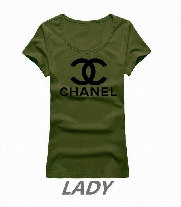 Chanel short round collar T woman S-XL-059